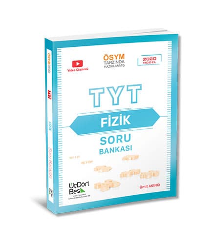 TYT Fizik Soru Bankası kitabının kapağı