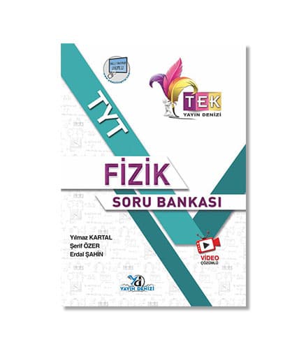 TYT TEK Serisi Fizik Soru Bankası kitabının kapağı