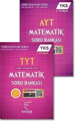 TYT ve AYT Matematik Soru Bankası kitabının kapağı