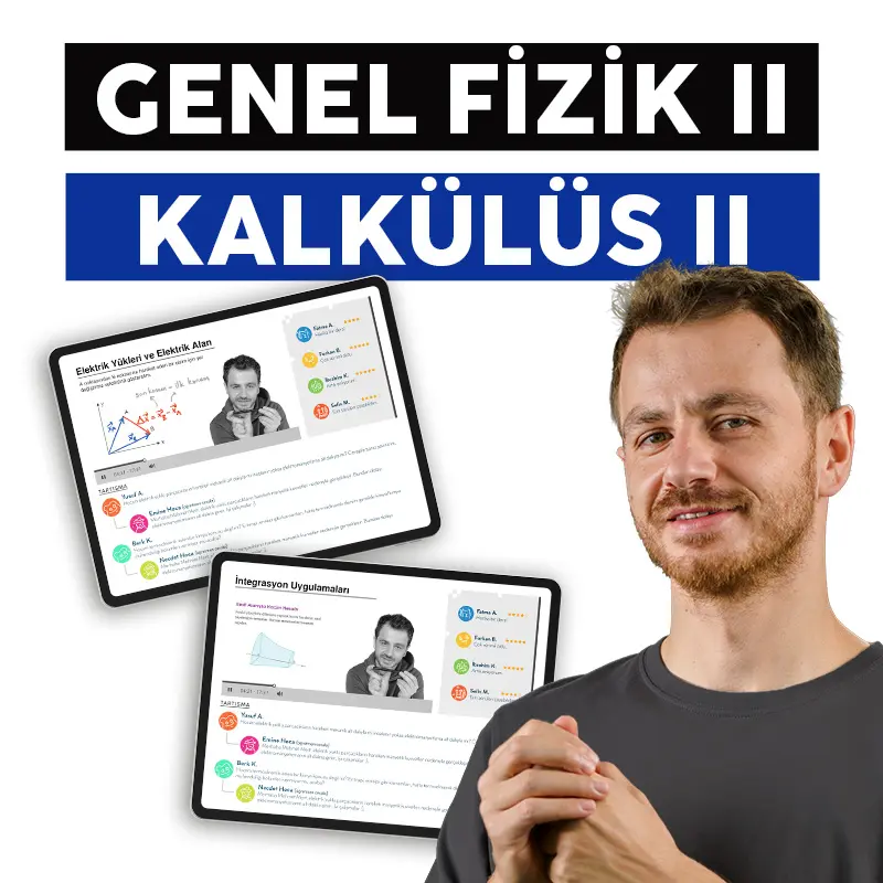 Genel Fizik 2 & Kalkülüs 2 – Ders Paketi