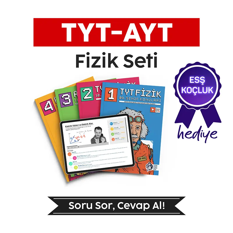 2027 YKS (TYT AYT) Fizik Tüm Dersler Seti