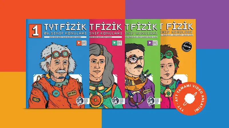 YKS için TYT-AYT Video Konu Anlatımlı Fizik Soru Bankası