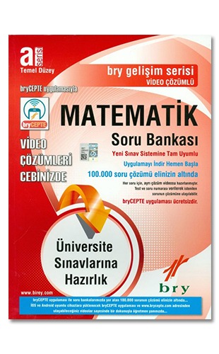 Birey Yayınları A Serisi Temel Düzey Matematik Video Çözümlü Soru Bankası Gelişim Serisi