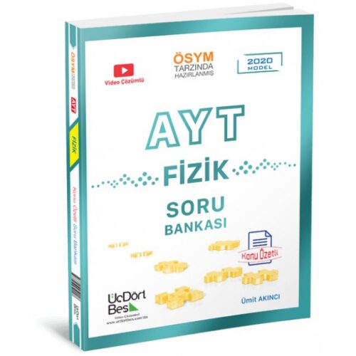 ÜçDörtBeş AYT Fizik Soru Bankası