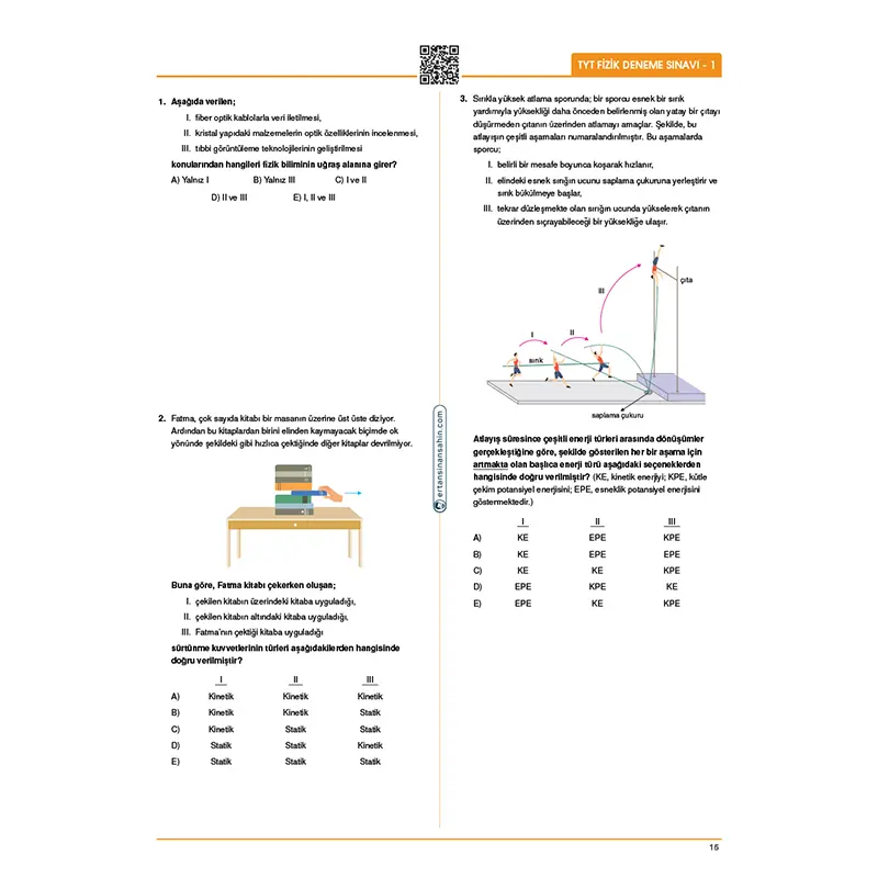 TYT Fizik Denemeleri - Görsel 3